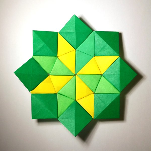 Мозайка из треугольников