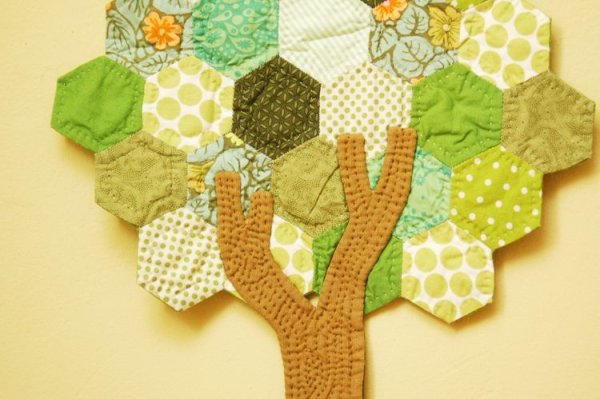 Пэчворк техника Гексагон Гексагон пэчворк