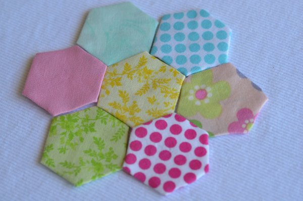 Шестигранник из ткани