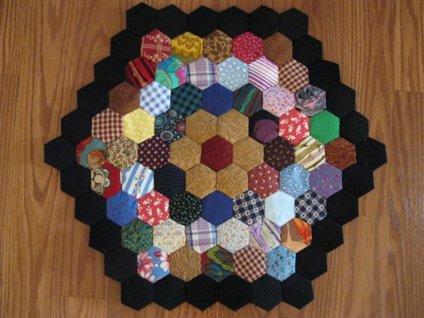 Гексагон пэчворк