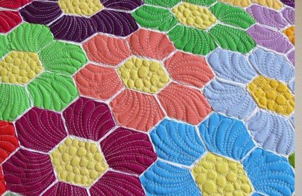 Гексагон пэчворк