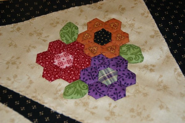 Гексагон пэчворк