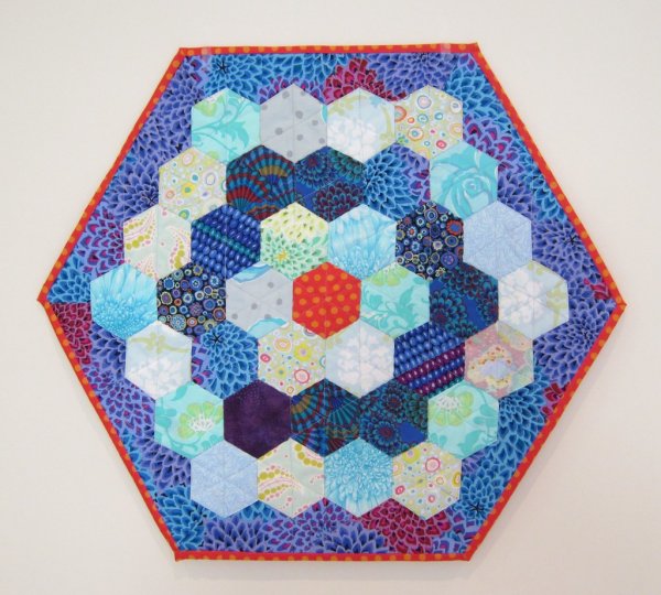 Гексагон пэчворк