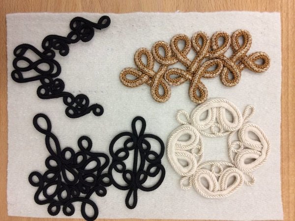 Вышивка тесьмой и шнуром