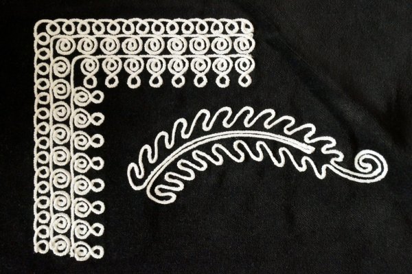 Вышивка шнуром узоры