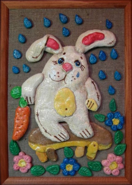 Подделки из солёного теста