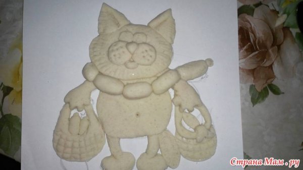 Подделки из солёного теста