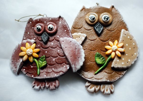 Фигурки из соленого теста