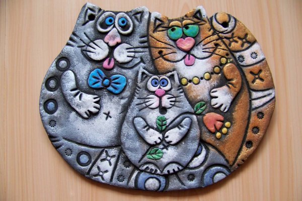 Панно из соленого теста