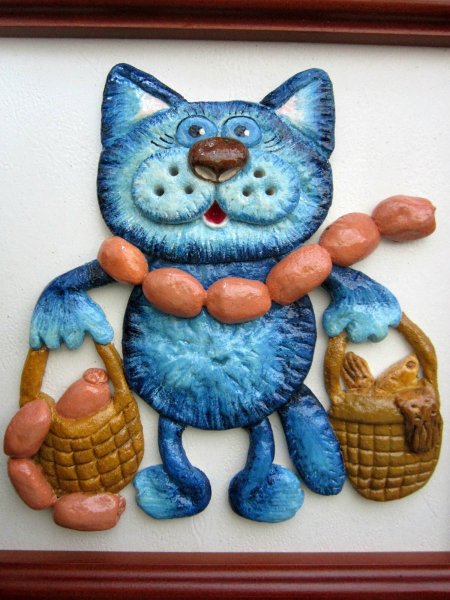 Лейка из соленого теста