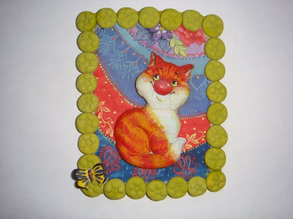 Рамка из соленого теста