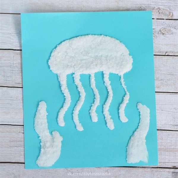 Рисование солью для дошкольников