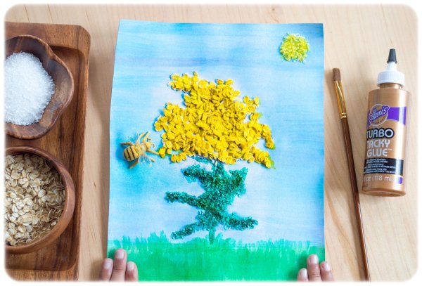 Аппликация солью