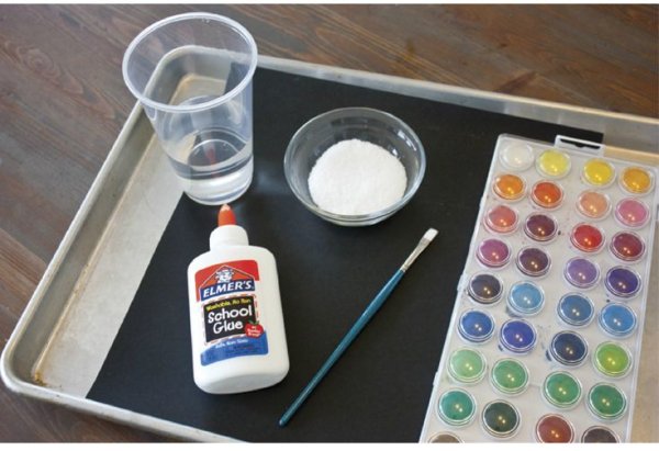 Салют клей ПВА соль