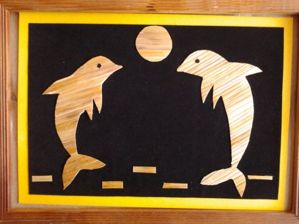 Поделки из соломы для детей