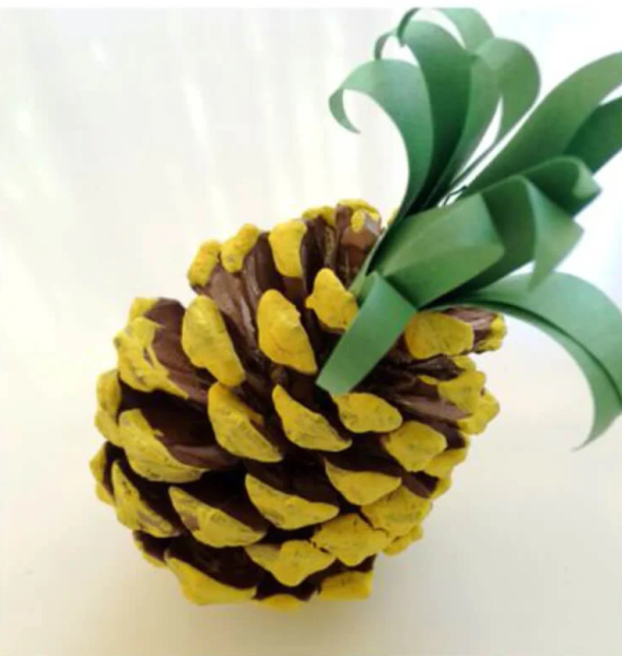 Поделка из шишки
