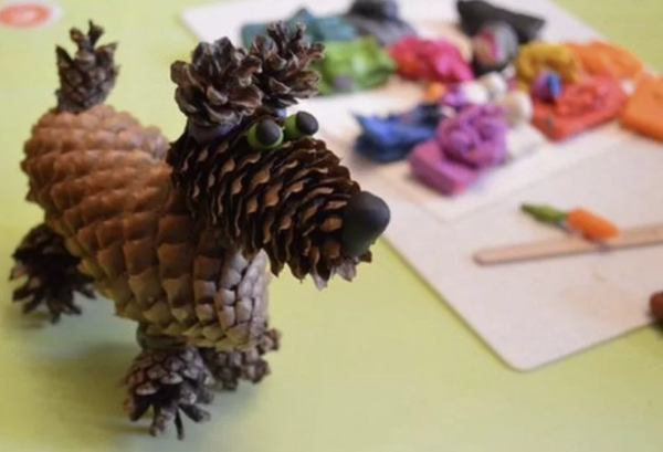 Поделки только из шишек