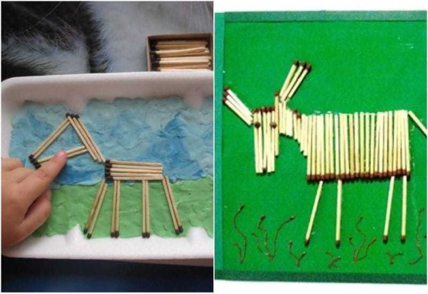 Поделки из спичек