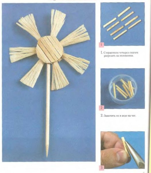 Поделки из спичек