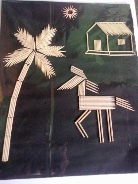 Поделки из спичек