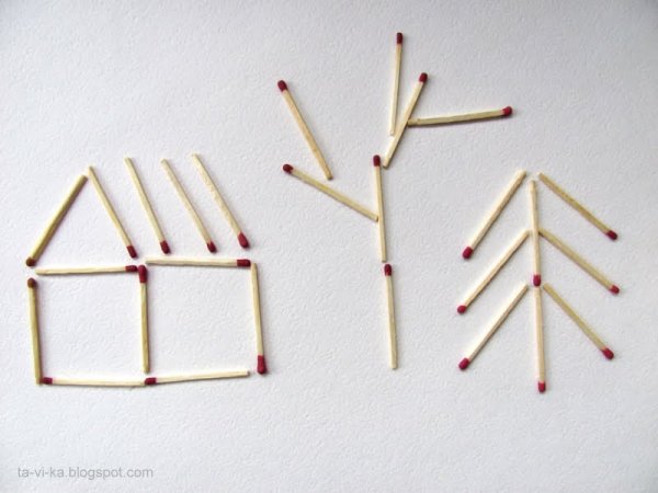 Поделки из спичек