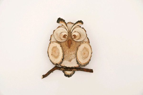 Совята из спилов дерева