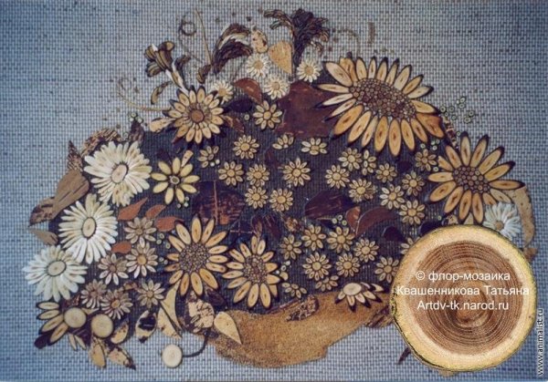 Мозаика из природных материалов