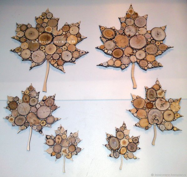 Экостиль панно из спилов