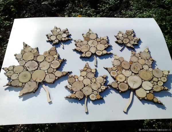 Экостиль панно из спилов