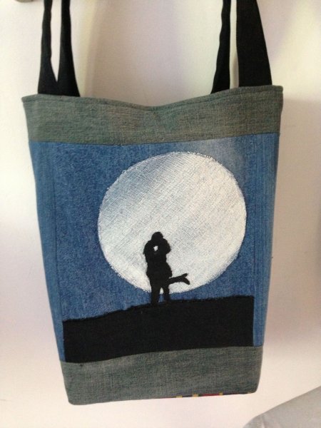 Сумки из джинсы