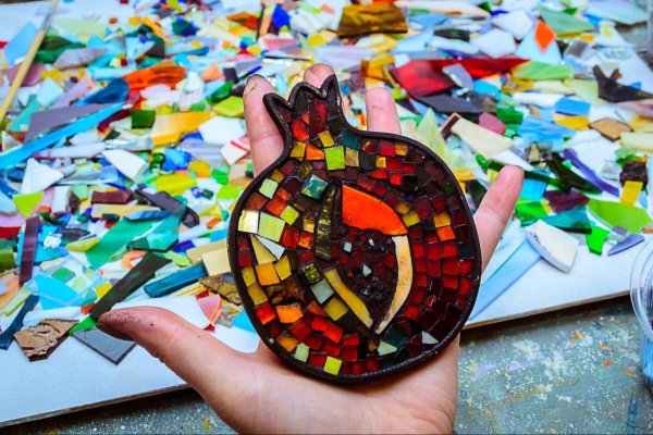 Поделка мозаика