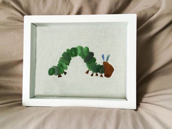 Пинтерест из морских стеклышек