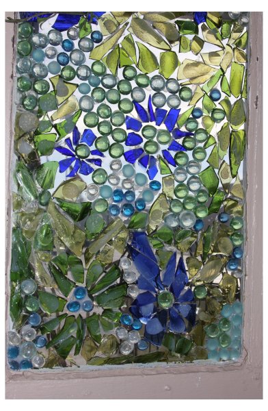 Мозаика из стекла