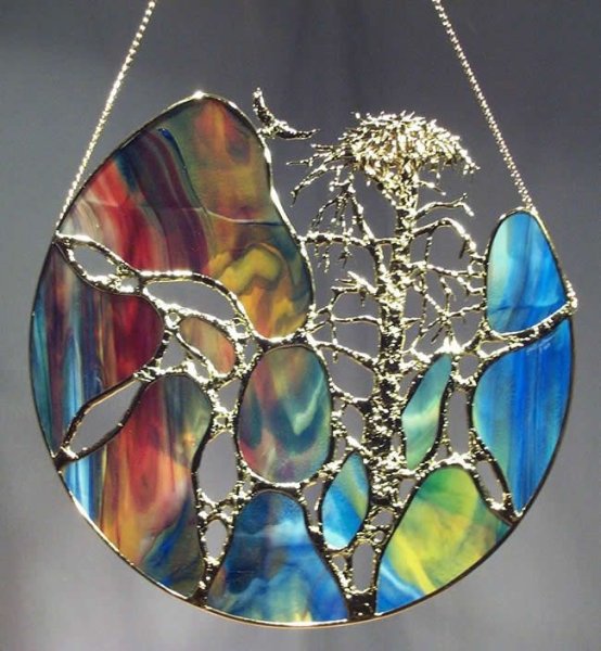 Витраж фьюзинг Тиффани