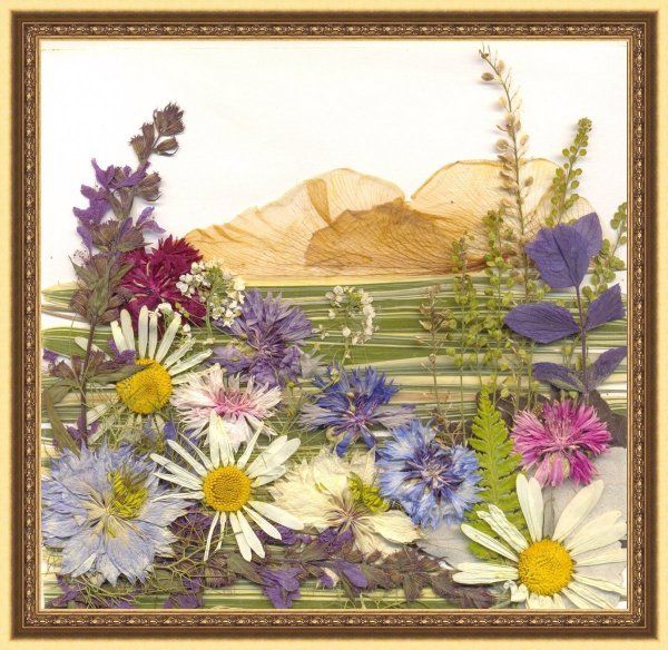 Ошибана из одуванчиков