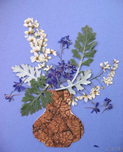 Панно из природного материала