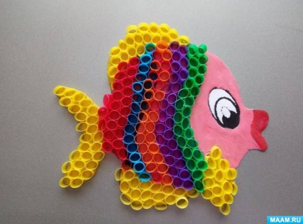 Пластилин и трубочки