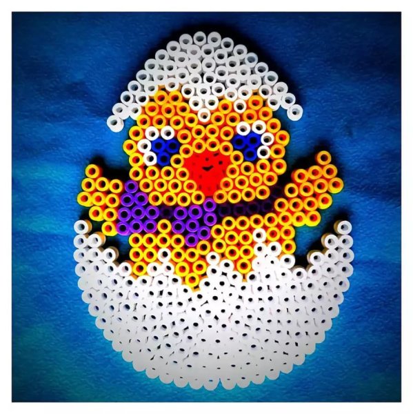 Аппликация из коктейльных трубочек