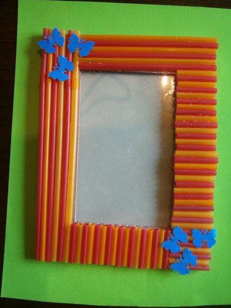 Поделки из трубочек