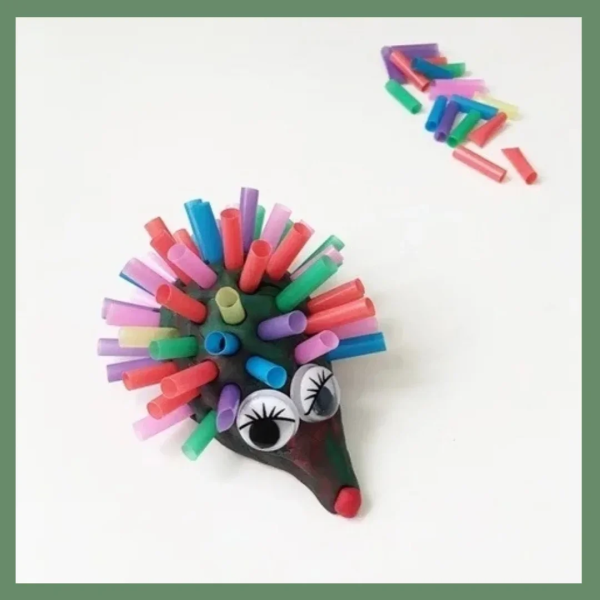 Поделки из соломинок