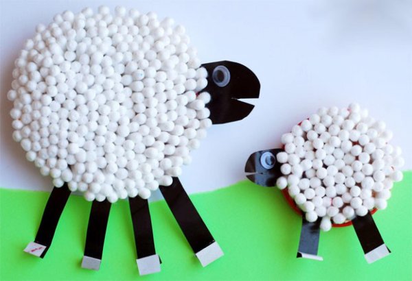 Поделки из ушных палочек