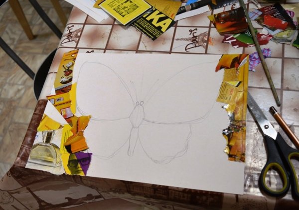 Коллаж из журналов мастер класс