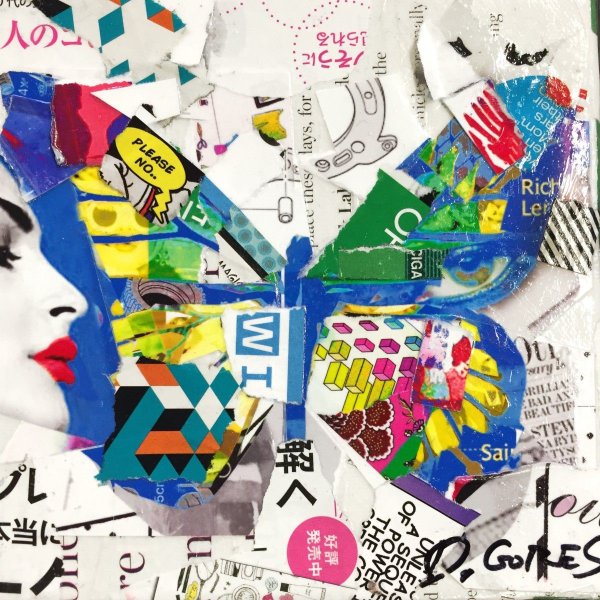 Коллаж из журналов