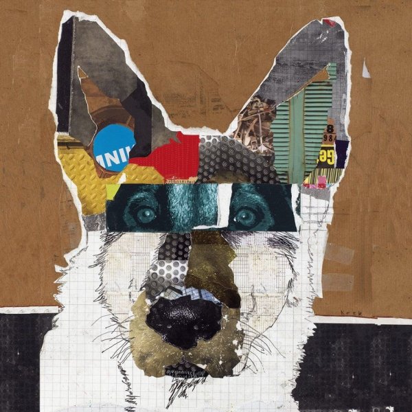 Коллаж из газет и журналов