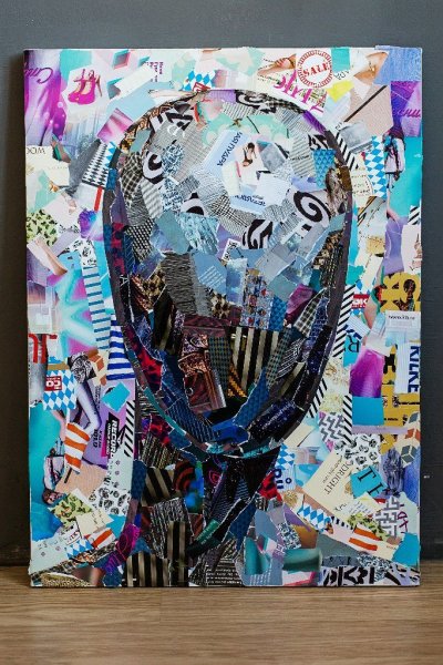 Коллаж из журналов