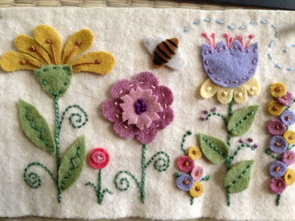 Панно из фетра