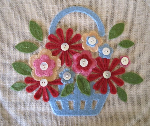 Панно из фетра