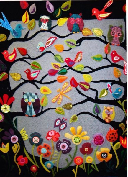 Аппликация из фетра