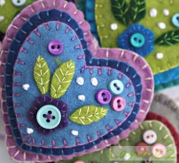 Рукоделие из фетра