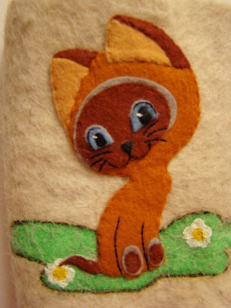 Аппликация из ткани